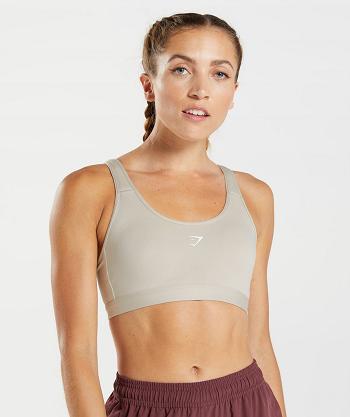 Gymshark Fraction Ženske Sportski Grudnjak Sive | HR 3387XYU